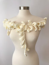 Load image into Gallery viewer, Crochet Lariat Necklace, Crochet Necklace, Crochet Scarf Handmade Necklace Rope Scarf Boho lariat Crochet Jewelry, Crochet Lariat Scarf Gift-The Garden of Felt by Marina