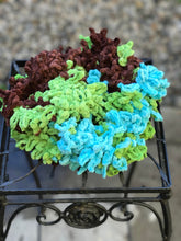 Load image into Gallery viewer, Crochet Cowl, Womens scarf, Chunky Cowl, Loop Infinity Scarf, Chain Necklace, Chain Scarf, Multicolor Scarves, Crochet Jewelry, Gift for mom-The Garden of Felt by Marina