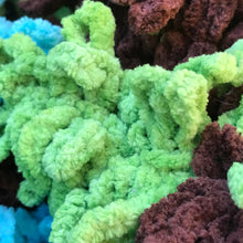 Load image into Gallery viewer, Crochet Cowl, Womens scarf, Chunky Cowl, Loop Infinity Scarf, Chain Necklace, Chain Scarf, Multicolor Scarves, Crochet Jewelry, Gift for mom-The Garden of Felt by Marina