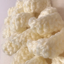 Load image into Gallery viewer, Crochet Lariat Necklace, Crochet Necklace, Crochet Scarf Handmade Necklace Rope Scarf Boho lariat Crochet Jewelry, Crochet Lariat Scarf Gift-The Garden of Felt by Marina