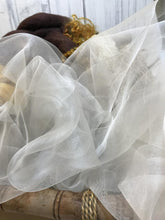 Load image into Gallery viewer, Margilan Silk Organza Gauze for Nuno Felting, Natural Silk Craft Supplies, Silk For Scarves, Margelan Silk Organza for Wet Felting-The Garden of Felt by Marina