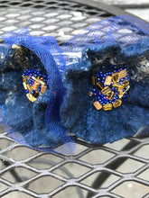 Load image into Gallery viewer, Flowers Felted Bracelet, Braided Wool Bracelet, Women's Bracelet, Felt Bracelet, Unusual Accessory, Wool Accessories, Wool Jewelry-The Garden of Felt by Marina