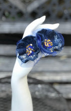 Load image into Gallery viewer, Flowers Felted Bracelet, Braided Wool Bracelet, Women's Bracelet, Felt Bracelet, Unusual Accessory, Wool Accessories, Wool Jewelry-The Garden of Felt by Marina