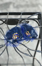 Load image into Gallery viewer, Flowers Felted Bracelet, Braided Wool Bracelet, Women's Bracelet, Felt Bracelet, Unusual Accessory, Wool Accessories, Wool Jewelry-The Garden of Felt by Marina