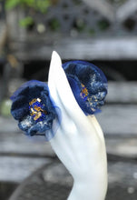 Load image into Gallery viewer, Flowers Felted Bracelet, Braided Wool Bracelet, Women's Bracelet, Felt Bracelet, Unusual Accessory, Wool Accessories, Wool Jewelry-The Garden of Felt by Marina