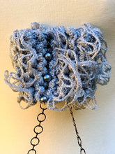 Load image into Gallery viewer, Hand Knitted Bracelet for Women, Knit Jewelry, Unique Fashion Accessories, Cuff Bracelet, Women’s accessories.-The Garden of Felt by Marina