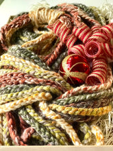 Load image into Gallery viewer, Multi-colored Chunky Infinity Crochet Scarf for Women-The Garden of Felt by Marina