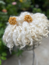 Load image into Gallery viewer, Christmas gift, Natural locks, Wool fleece for felting, Spinning, Needle felting, Waldorf hair, Minifee monster, Doll making, Craft supply