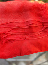 Load image into Gallery viewer, Valentines day gift, Dyed Margelan Rarefied Silk, Felted Supplies, Silk Fabric, Silk By Yard, Uzbek Natural Silk, Materials for Wet Felting