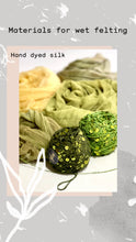 Load image into Gallery viewer, Kit for Wet Felting, Felting Supplies-The Garden of Felt by Marina