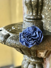 Load image into Gallery viewer, Blue Wool brooch