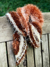 Load image into Gallery viewer, elegant fashion knitted triangular shawl, bridal knitted neckerchief, triangular handkerchief-The Garden of Felt by Marina