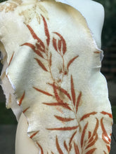 Load image into Gallery viewer, Handmade Felted Scarf with Eco print for Women-The Garden of Felt by Marina