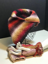 Load image into Gallery viewer, Knit Scarf and Mittens for Women