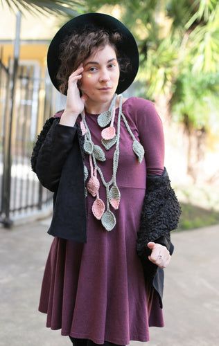 Knitted Lariat Scarf