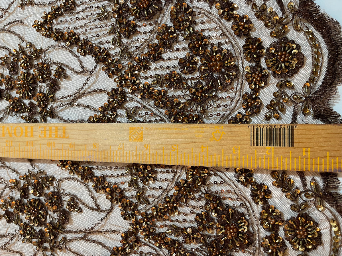Embroidered on Mesh Lace Fabric For Wet Felting – The Garden of Felt by ...